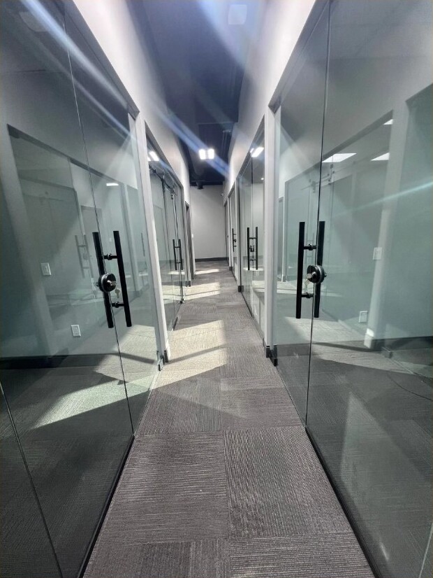 Completed commercial office renovation